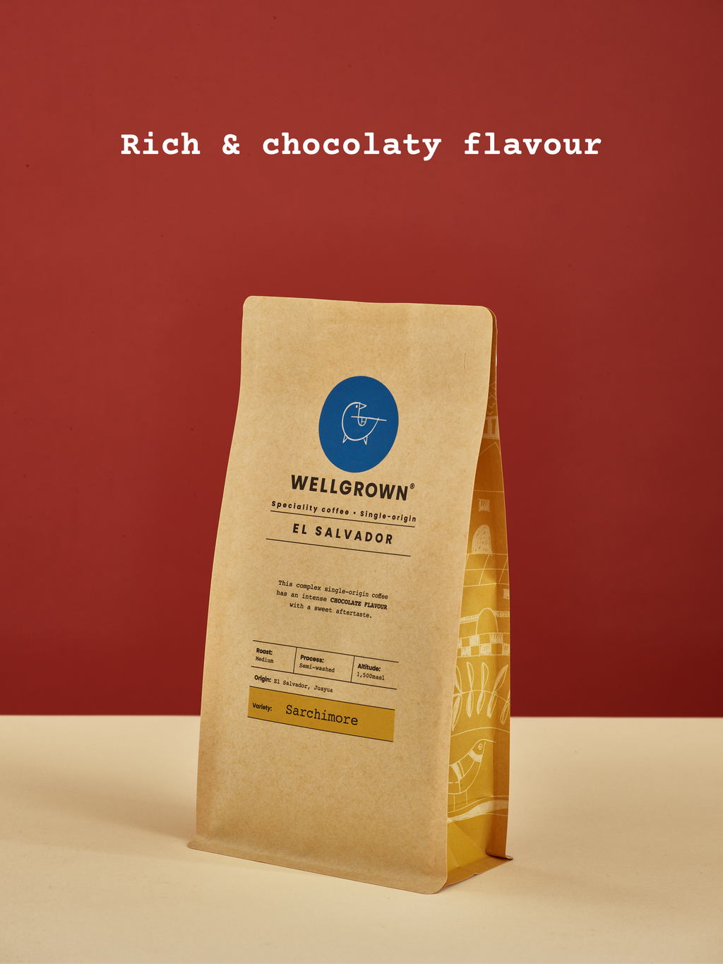 THE CONNOISSEUR - 750g Wellgrown coffee bag
