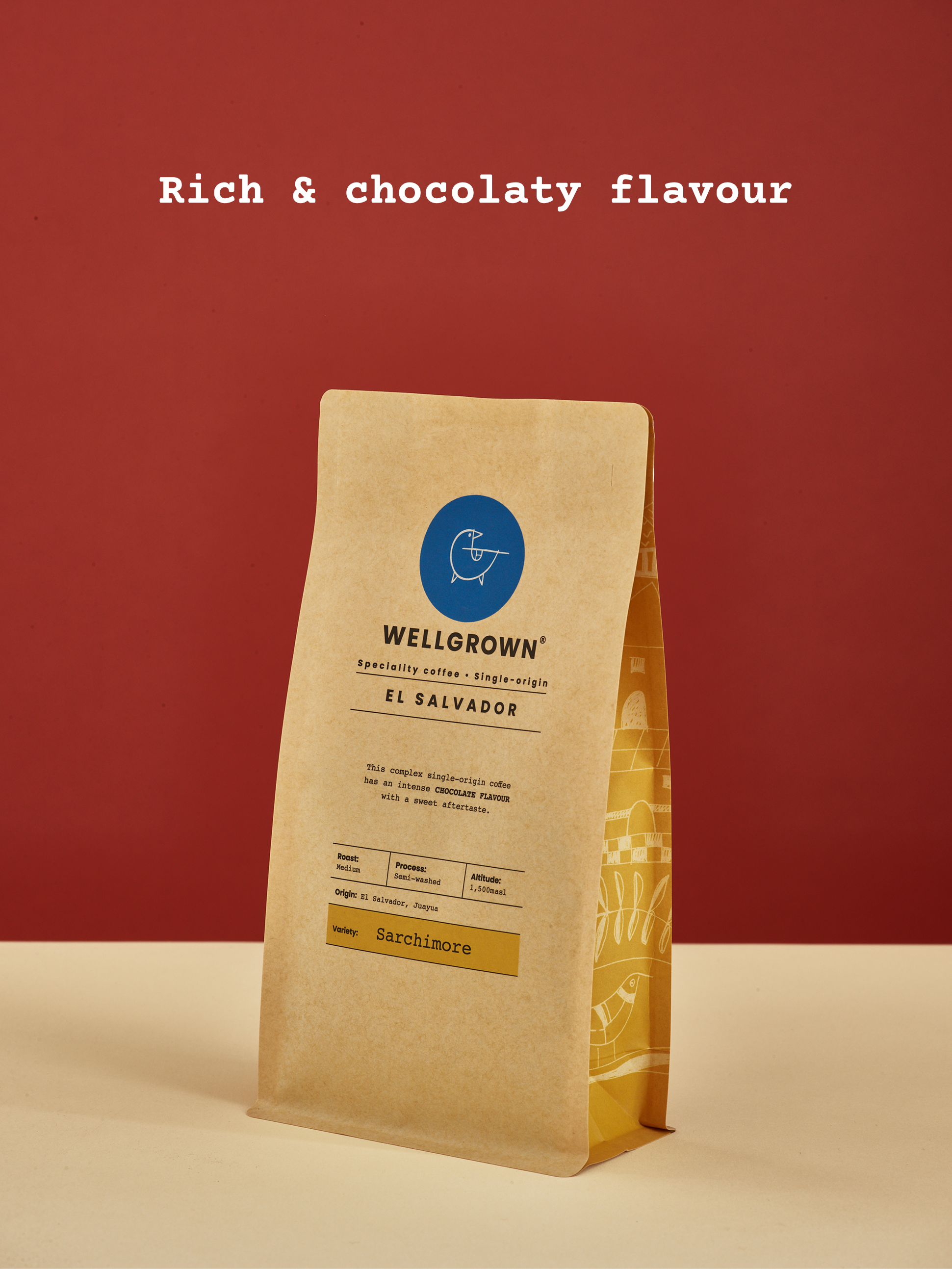 THE EXPLORER - 250g Wellgrown coffee bag