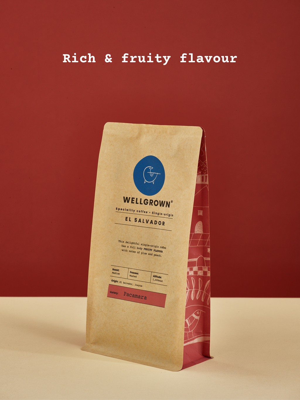 THE CONNOISSEUR - 750g Wellgrown coffee bag