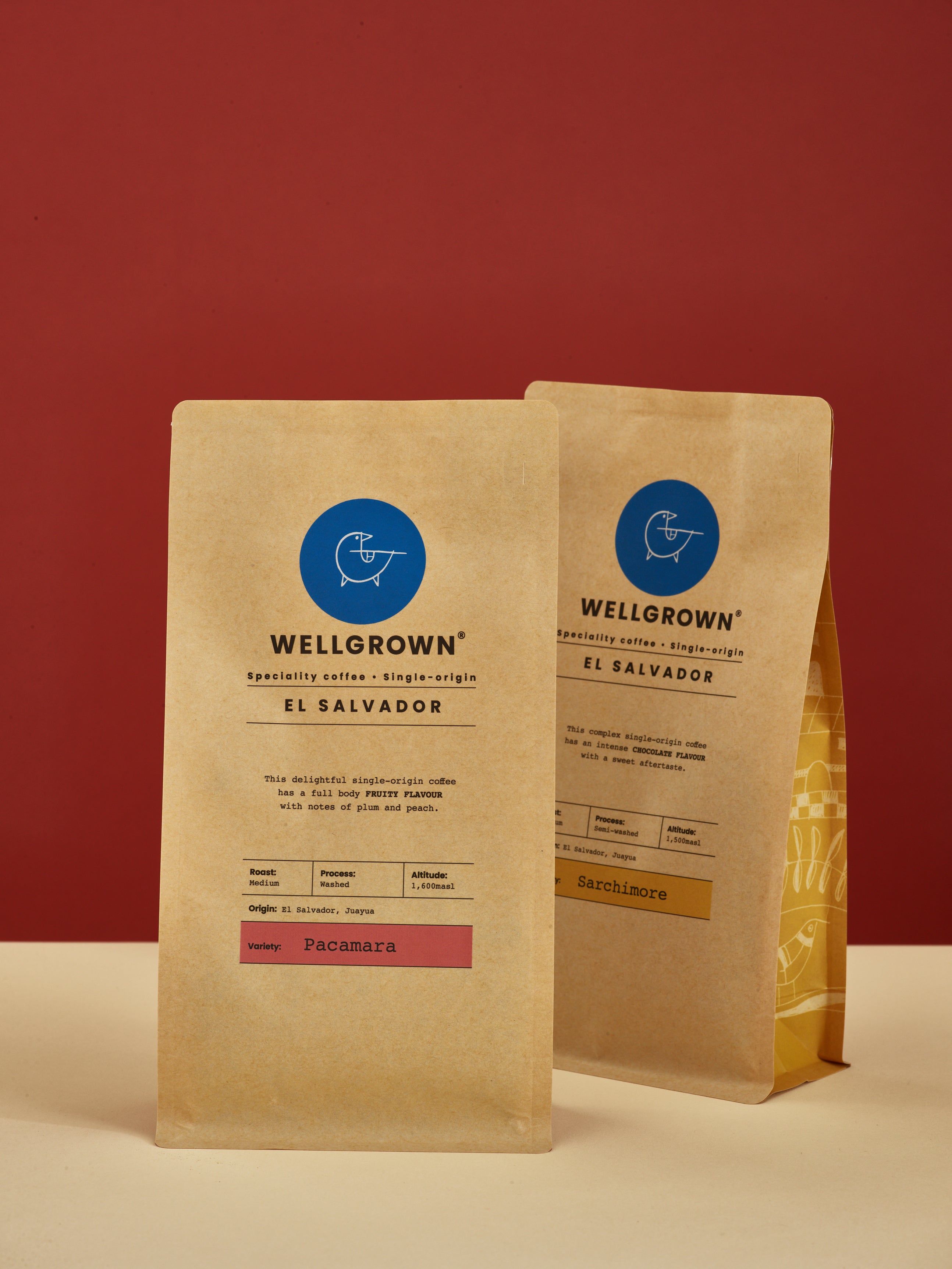 THE CONNOISSEUR - 750g Wellgrown coffee bag