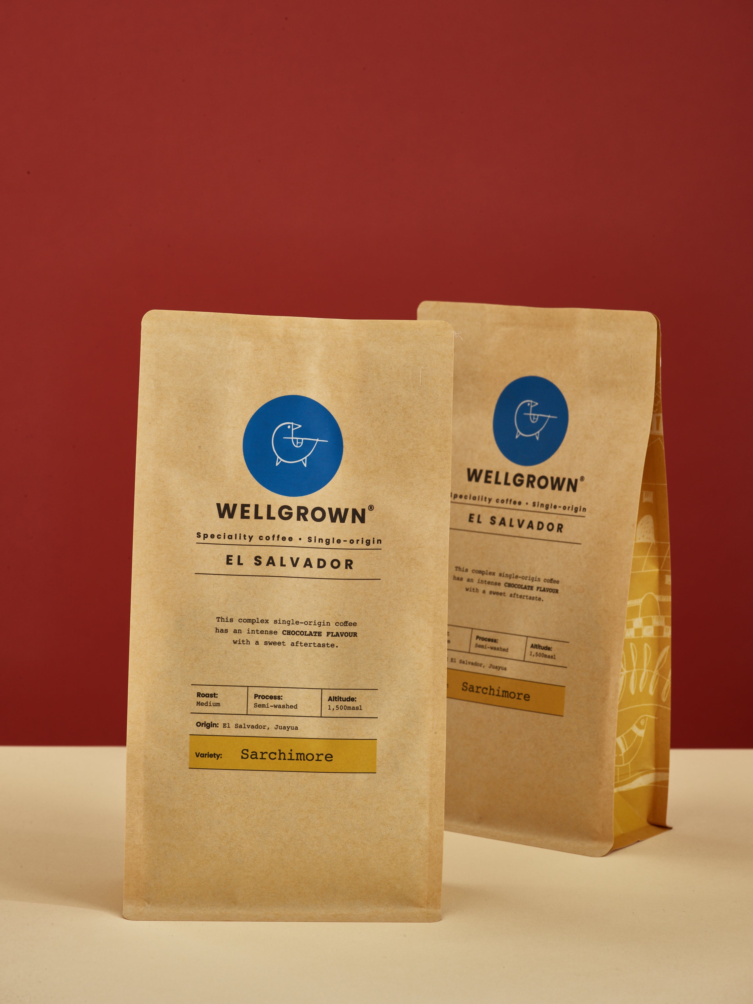 THE CONNOISSEUR - 750g Wellgrown coffee bag